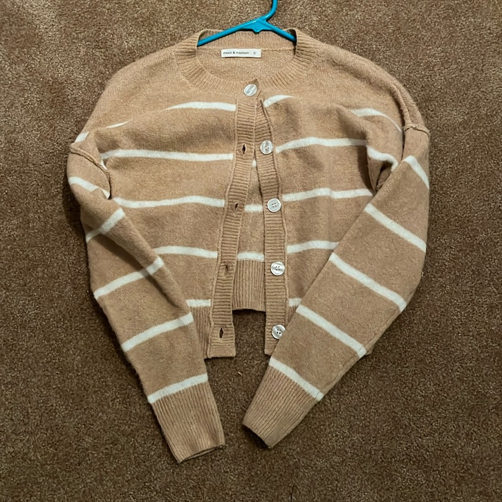 Moon and Madison button up cardigan